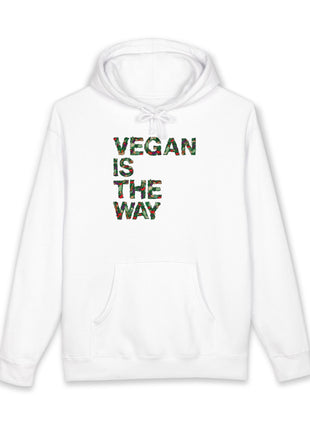 Vegan Is The Way Hoodie – Vegan Statement Hooded Sweatshirt