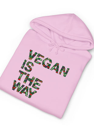 Vegan Is The Way Hoodie – Vegan Statement Hooded Sweatshirt