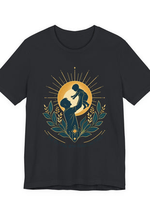 For The One Who Holds The World — Father's Day Unisex T-Shirt
