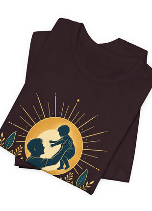 For The One Who Holds The World — Father's Day Unisex T-Shirt