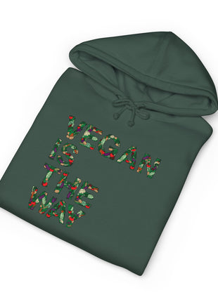 Vegan Is The Way Hoodie – Vegan Statement Hooded Sweatshirt