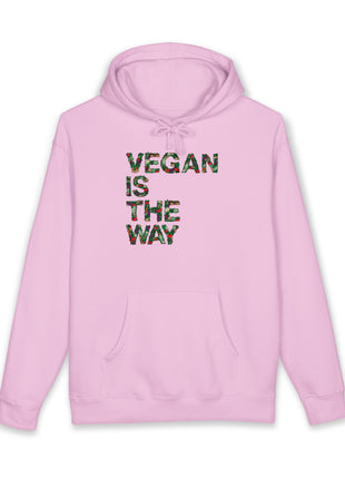 Vegan Is The Way Hoodie – Vegan Statement Hooded Sweatshirt