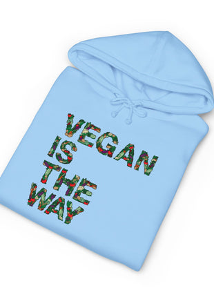 Vegan Is The Way Hoodie – Vegan Statement Hooded Sweatshirt