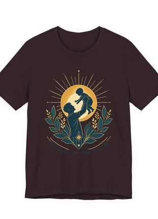 For The One Who Holds The World — Father's Day Unisex T-Shirt