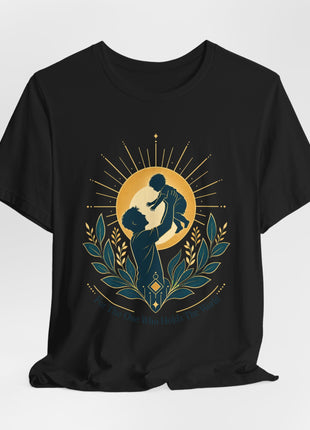 For The One Who Holds The World — Father's Day Unisex T-Shirt