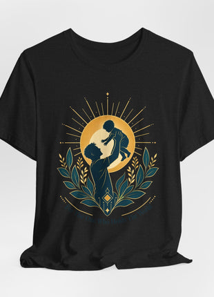For The One Who Holds The World — Father's Day Unisex T-Shirt
