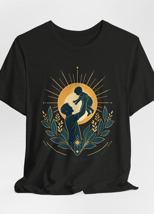 For The One Who Holds The World — Father's Day Unisex T-Shirt