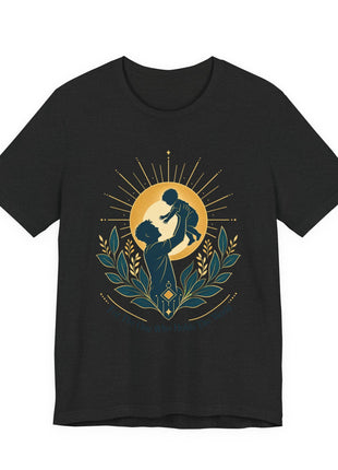 For The One Who Holds The World — Father's Day Unisex T-Shirt